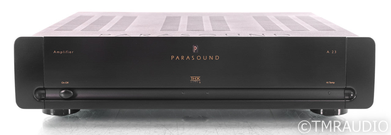 Parasound Halo A23 Stereo Power Amplifier; A-23; Black