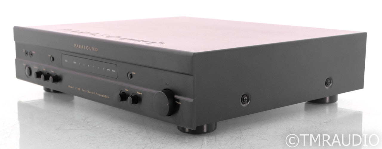Parasound NewClassic Model 2100 2.1 Channel Preamplifier; MM / MC Phono; Remote