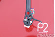 Rega Planar 2 Belt Drive Turntable; P2; Red; Carbon MM Cartridge