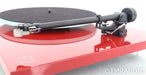 Rega Planar 2 Belt Drive Turntable; P2; Red; Carbon MM Cartridge