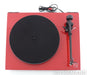 Rega Planar 2 Belt Drive Turntable; P2; Red; Carbon MM Cartridge