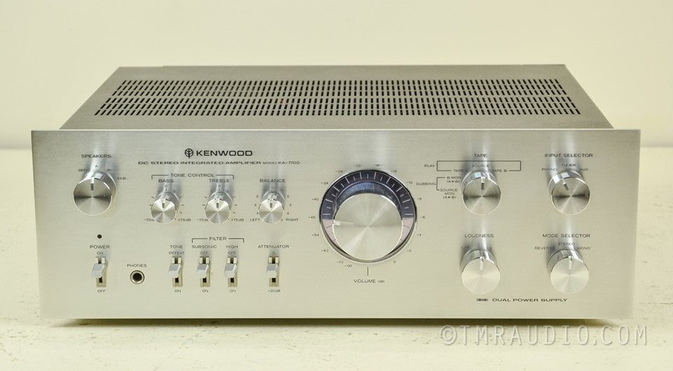 Kenwood KA-7100 Vintage Stereo Integrated Amplifier