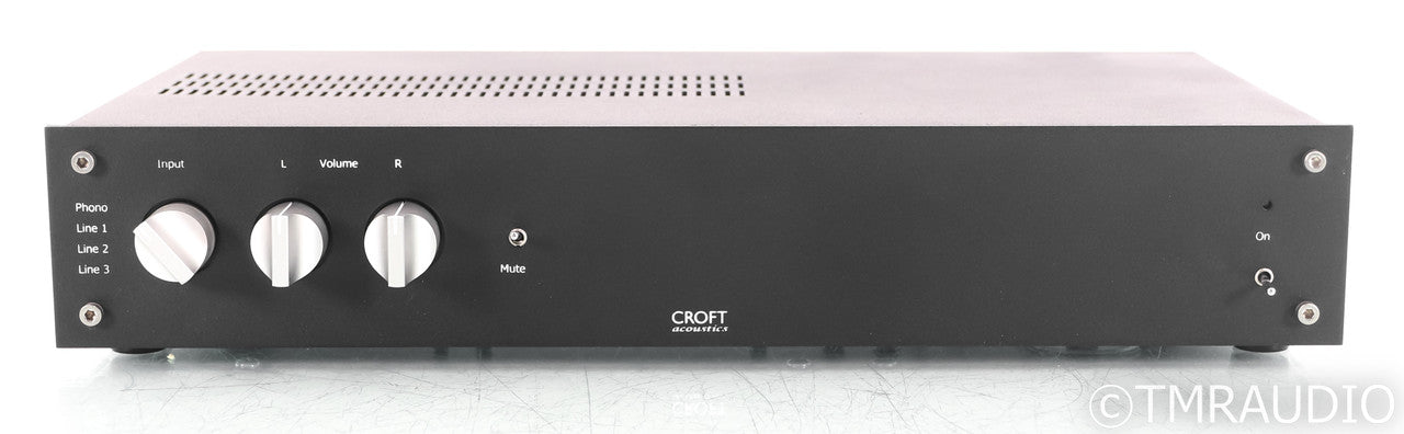 Croft Acoustics Integrated Phono Stereo Tube Hybrid Amplifier; MM Phono