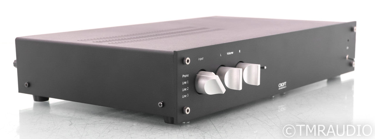 Croft Acoustics Integrated Phono Stereo Tube Hybrid Amplifier; MM Phono