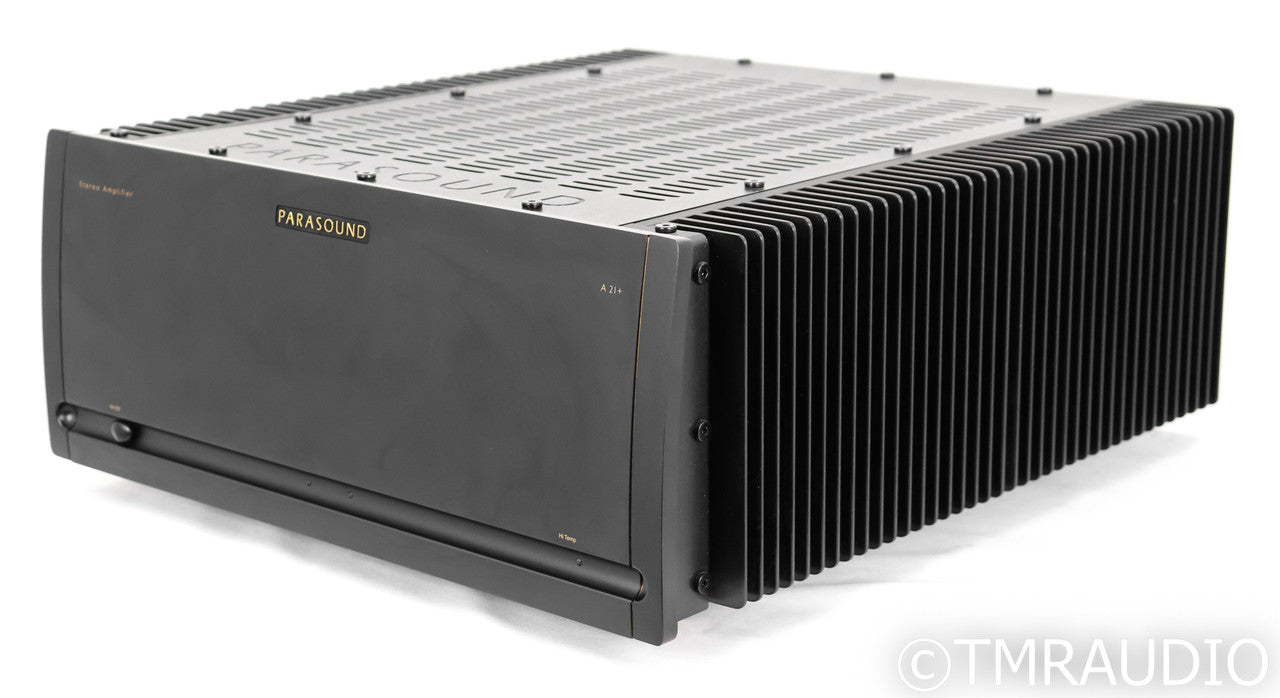 Parasound Halo A21+ Stereo Power Amplifier; Black; A-21