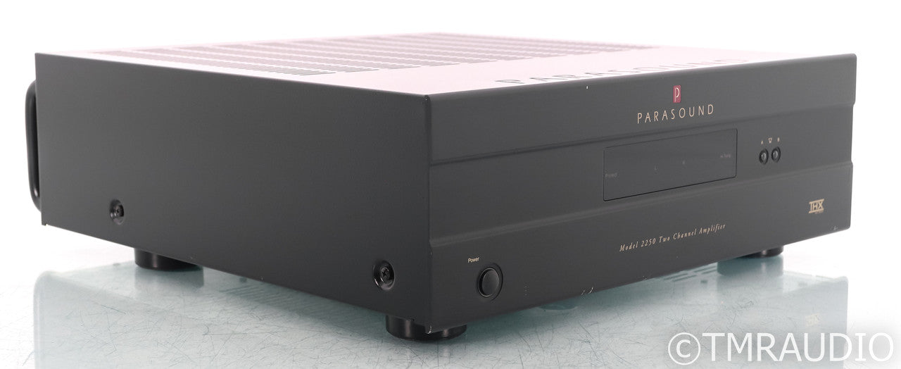 Parasound NewClassic 2250 Stereo Power Amplifier; Black