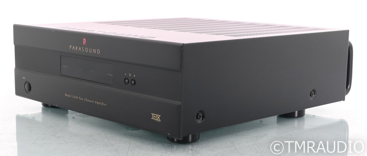 Parasound NewClassic 2250 Stereo Power Amplifier; Black