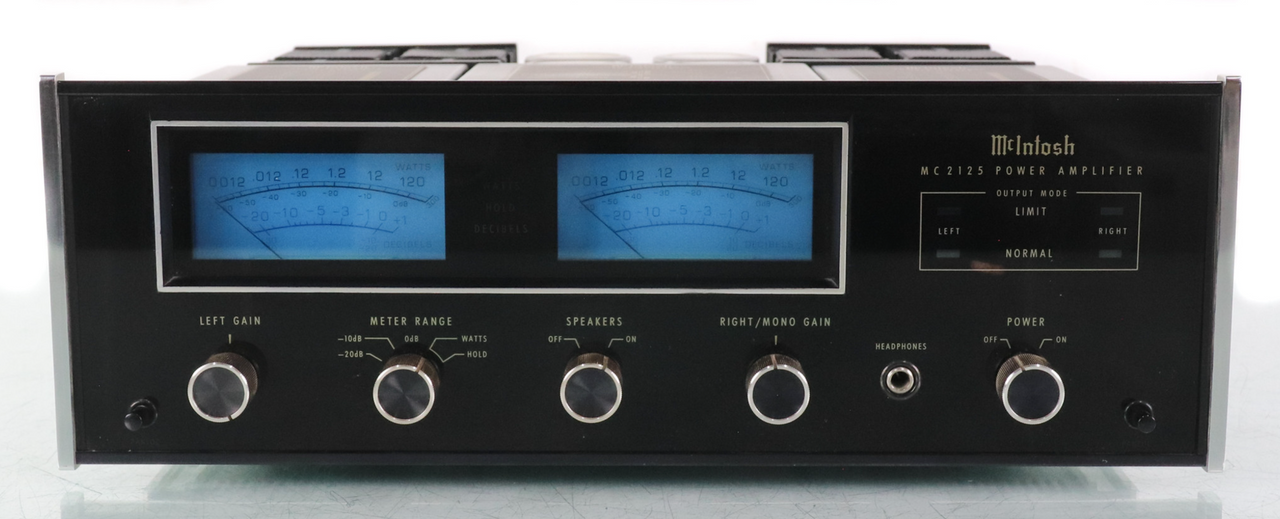 McIntosh MC2125 Vintage Stereo Power Amplifier; MC-2125 (Unused)