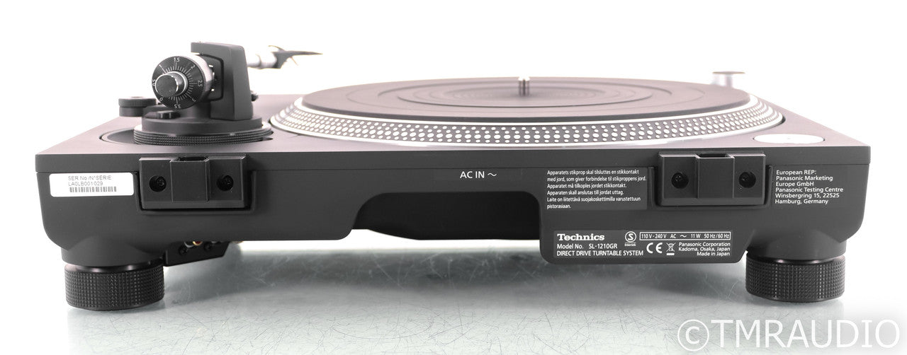 Technics SL-1210GR Direct Drive Turntable; SL1210GR (No Cartridge)