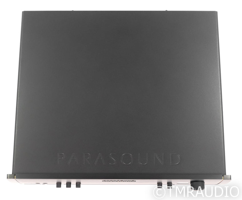Parasound Halo P6 2.1 Channel Preamplifier; Black; Remote; MM / MC Phono