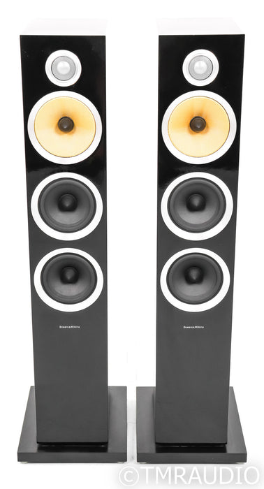B&W CM8 S2 Floorstanding Speakers; Black Pair; Series 2; CM-8