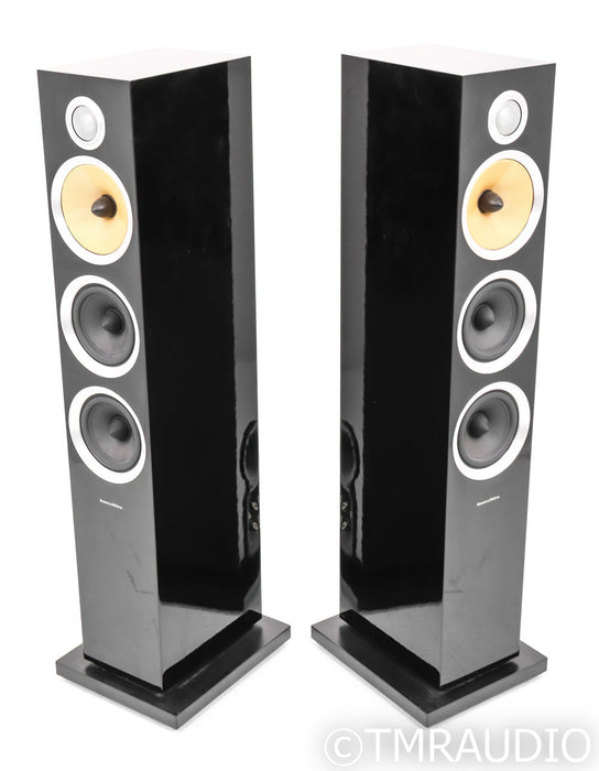 B&W CM8 S2 Floorstanding Speakers; Black Pair; Series 2; CM-8