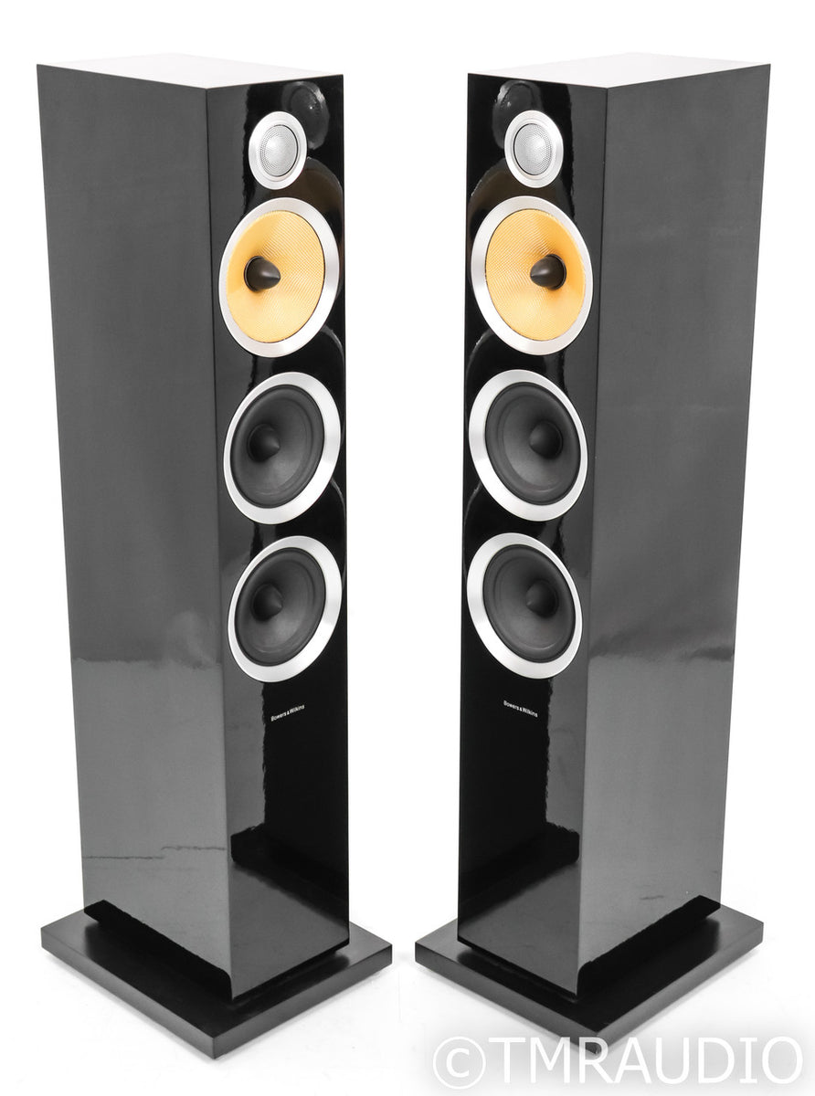 B&W CM8 ② B&W CM8 S2 Floorstanding Speakers; Black Pair; Series 2; CM-8