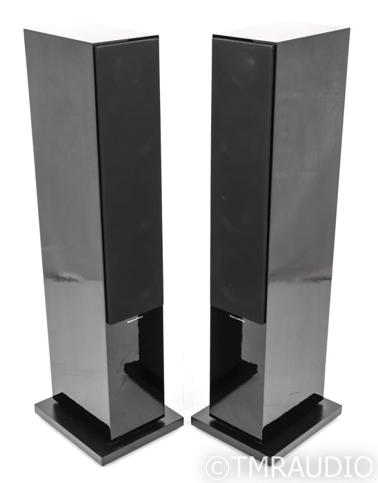 B&W CM8 S2 Floorstanding Speakers; Black Pair; Series 2; CM-8