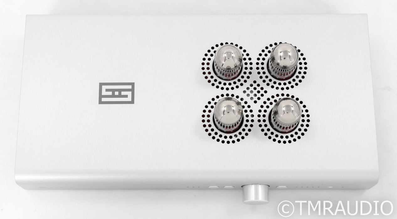 Schiit Audio Freya+ Stereo Tube Hybrid Preamplifier; Silver; Remote
