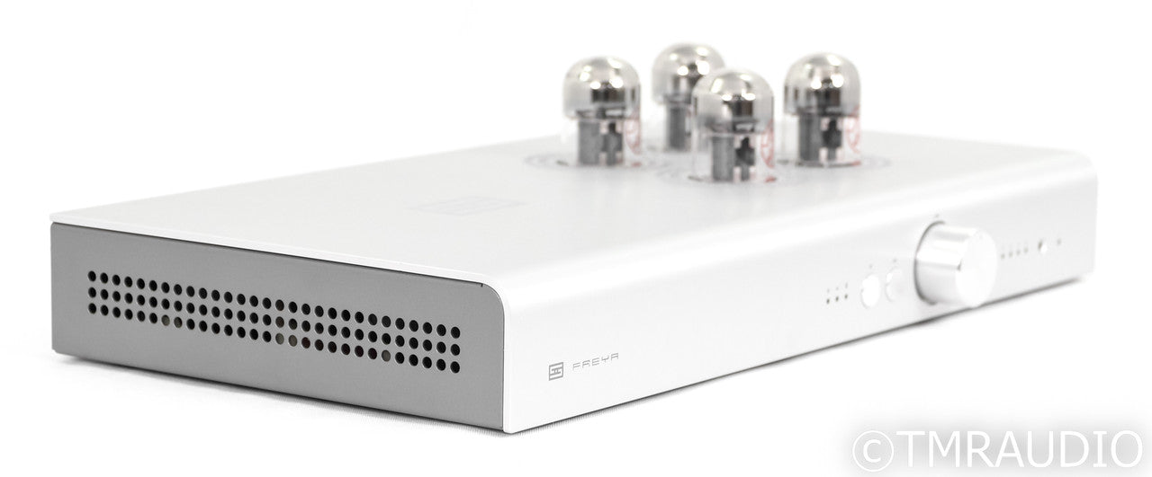 Schiit Audio Freya+ Stereo Tube Hybrid Preamplifier; Silver; Remote