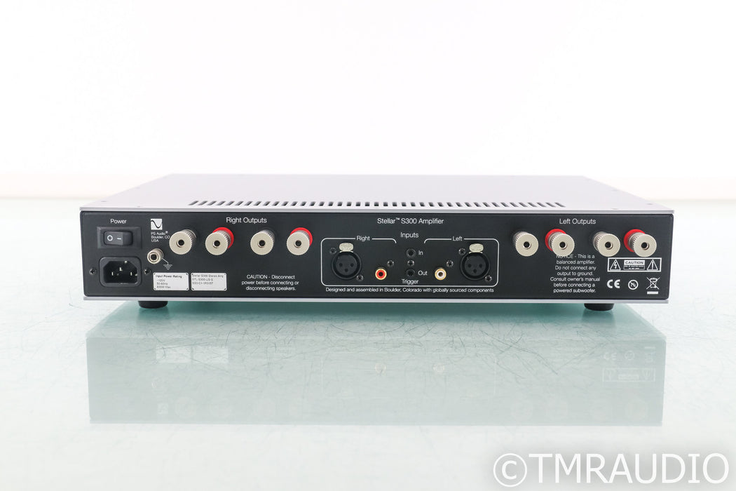 PS Audio Stellar S300 Stereo Power Amplifier; Silver; S-300 (Used)