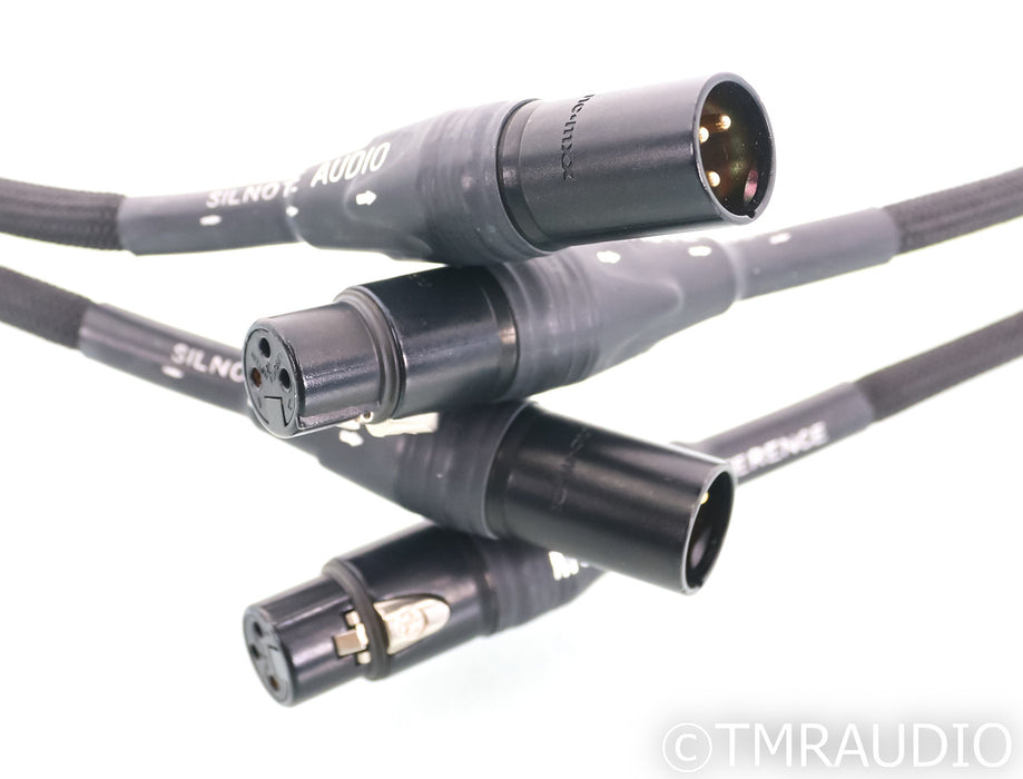 Silnote Morpheus Reference Series II XLR Cables; 1m Pair Balanced Interconnects