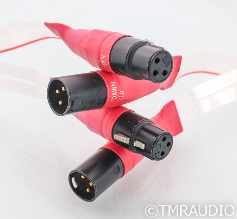 Nordost Red Dawn XLR Cables; 1m Pair Balanced Interconnects
