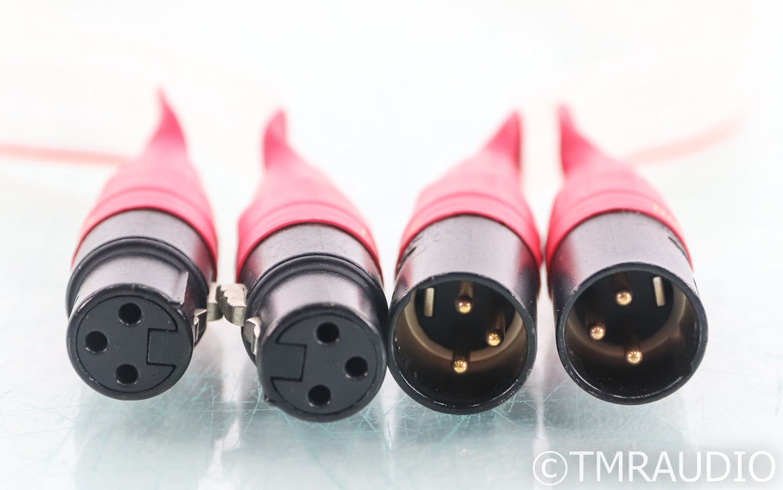 Nordost Red Dawn XLR Cables; 1m Pair Balanced Interconnects