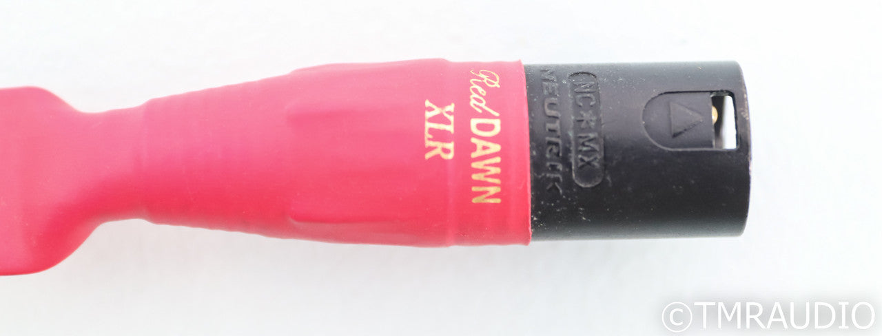 Nordost Red Dawn XLR Cables; 1m Pair Balanced Interconnects