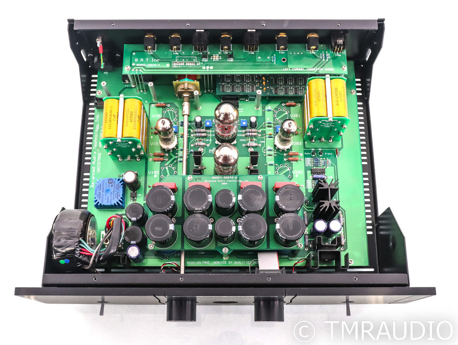 BAT VK-3ix Stereo Tube Preamplifier; Remote; Black; VK3IX