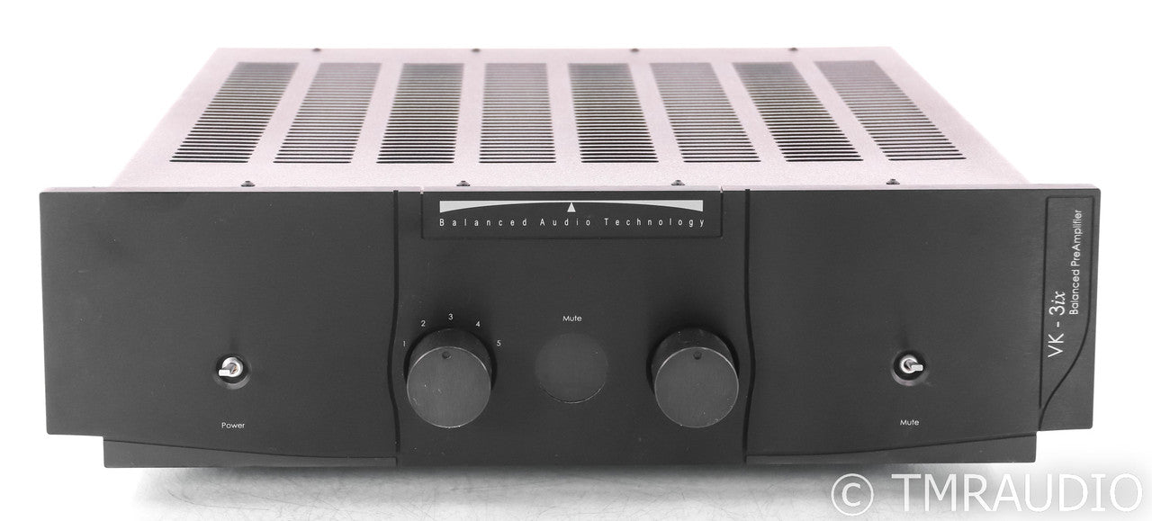 BAT VK-3ix Stereo Tube Preamplifier; Remote; Black; VK3IX