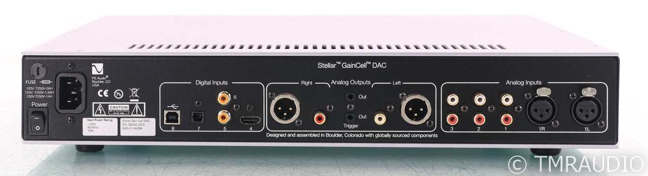 PS Audio Stellar Gain Cell DAC; D/A Converter; Remote; USB