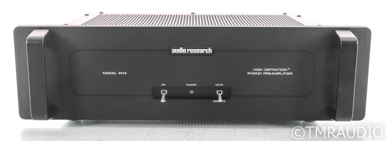 Audio Research PH3 SE MM / MC Tube Phono Preamplifier; Black; Special Edition