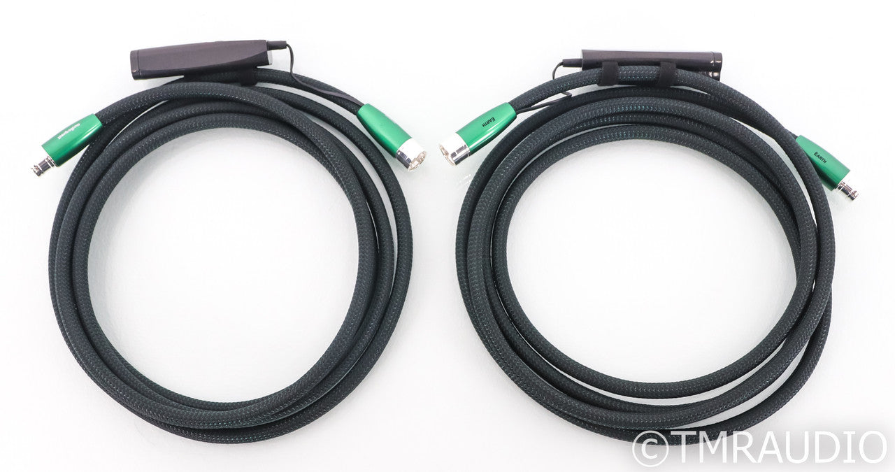 AudioQuest Earth XLR Cables; 3m Pair Balanced Interconnects (Open Box)