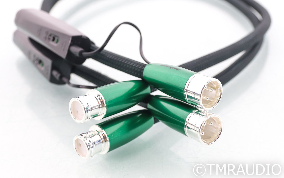AudioQuest Earth XLR Cables; 1m Pair Balanced Interconnects (Open Box)