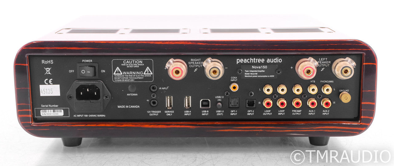 Peachtree Nova150 Stereo Integrated Amplifier; Nova 150; Remote