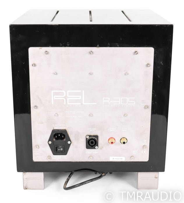 REL R-305 10" Powered Subwoofer; R305; Black