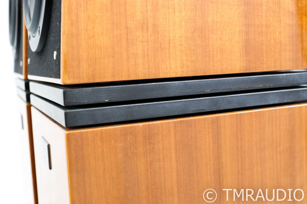 Verity Audio Fidelio Floorstanding Speakers; Makore Wood Pair
