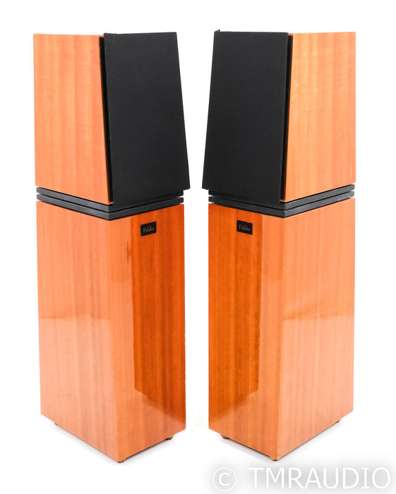 Verity Audio Fidelio Floorstanding Speakers; Makore Wood Pair