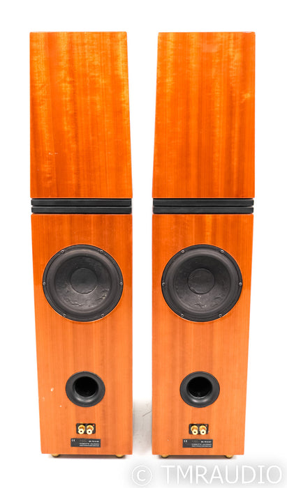Verity Audio Fidelio Floorstanding Speakers; Makore Wood Pair