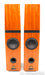 Verity Audio Fidelio Floorstanding Speakers; Makore Wood Pair