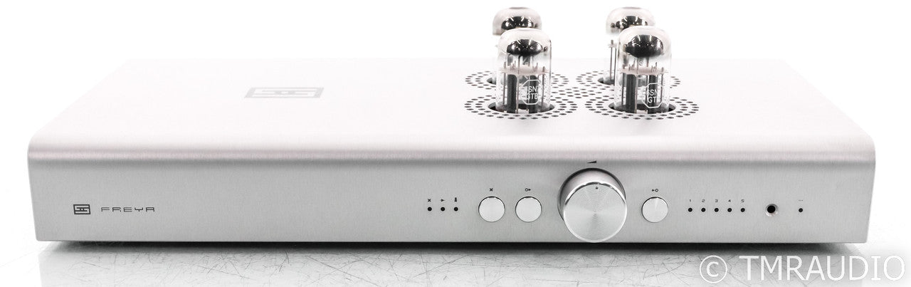 Schiit Freya+ Stereo Tube Hybrid Preamplifier; Silver; Remote