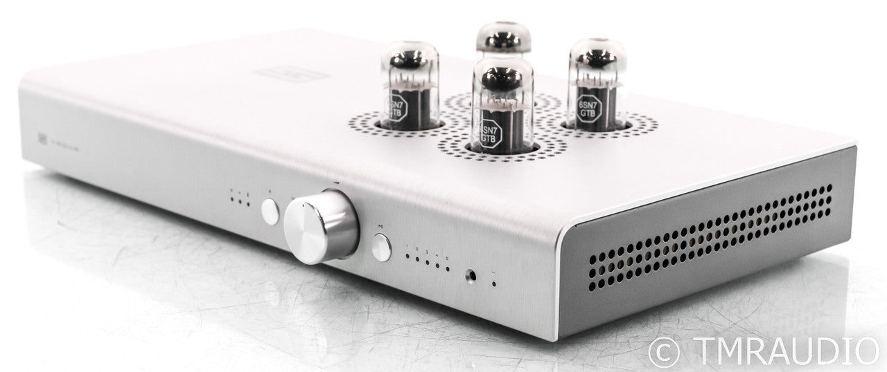Schiit Freya+ Stereo Tube Hybrid Preamplifier; Silver; Remote