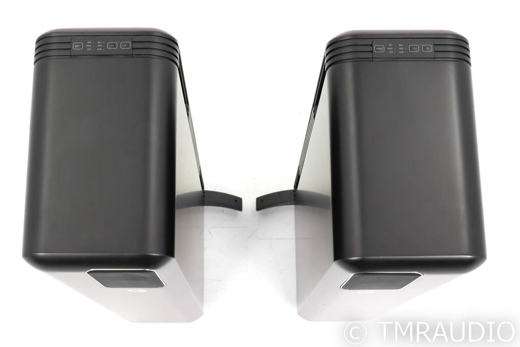 Q Acoustics Q Active 400 Powered Floorstanding Speakers; Q Active Hub