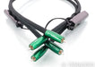 AudioQuest Earth RCA Cables; 1m Pair; 72v DBS