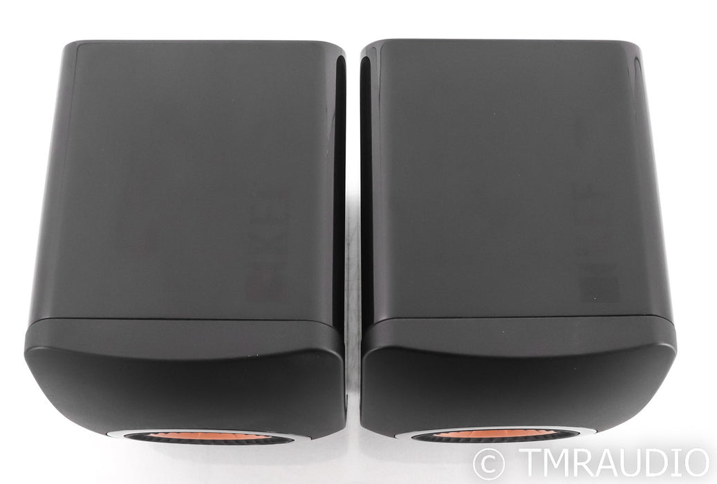 KEF LS50 Bookshelf Speakers; Carbon Black Pair; LS-50