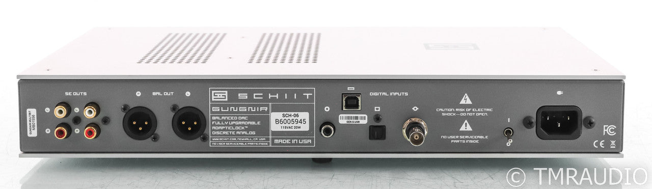 Schitt Gungnir Multibit DAC; D/A Converter; USB; Silver