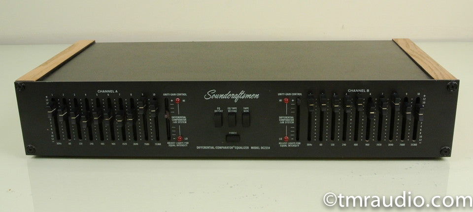 Soundcraftsmen Model DC2214 Vintage Stereo Equalizer in Factory Box
