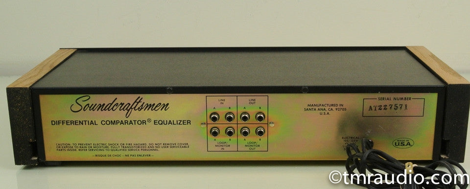 Soundcraftsmen Model DC2214 Vintage Stereo Equalizer in Factory Box