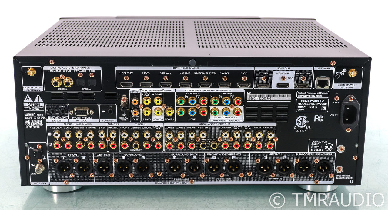 Marantz AV7702 11.2 Channel Home Theater; Remote