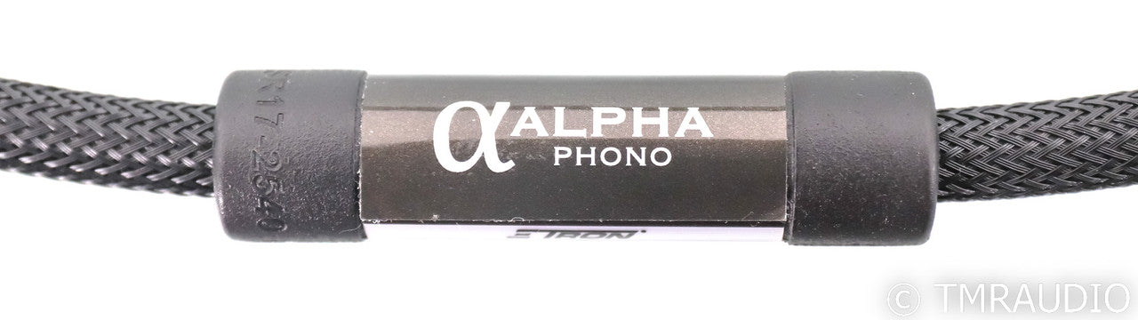 Shunyata Research Alpha V1 Phono Cable; 1m Pair RCA Interconnects; Z-tron