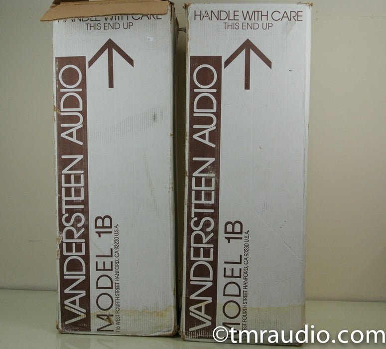 Vandersteen Model 1B Floorstanding Speakers in Factory Boxes