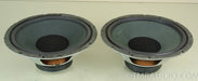 Pair Vintage Philips 12" Woofers Speakers AD 12240 W8 NEW Foam SURROUNDS