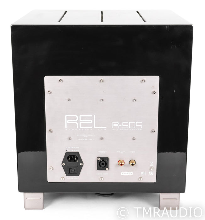 REL R-505 12" Powered Subwoofer; R505' Black